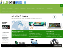 Tablet Screenshot of algoentremanos.com